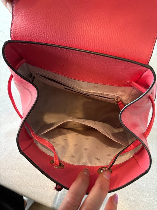 Kate Spade Lizzie Garden Pink Medium Flap Backpack main image 8